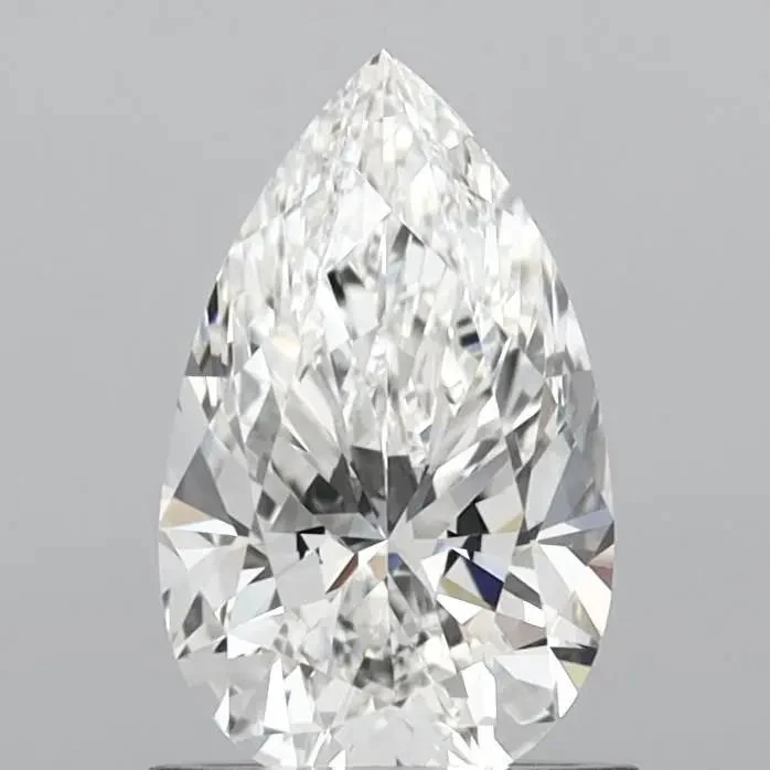 1.11 Carat Lab Grown Pear Diamond