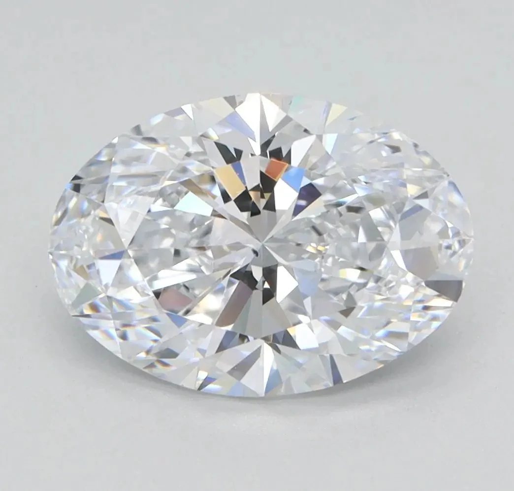2.06 Carat Lab Grown Oval Diamond