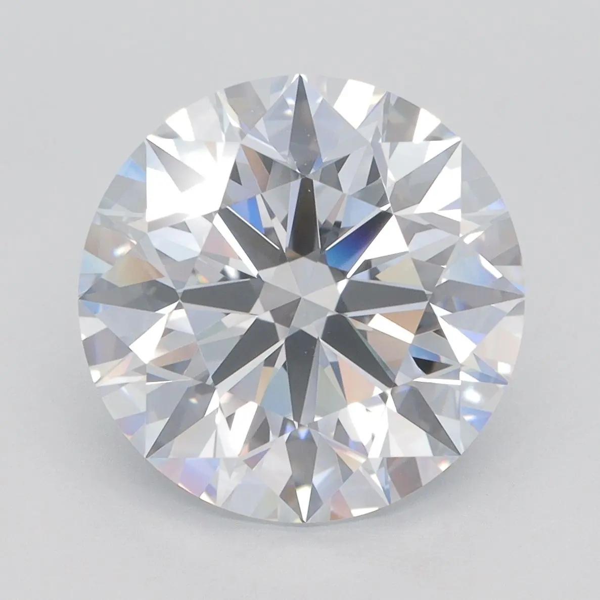 4.18 Carat Lab Grown Round Diamond