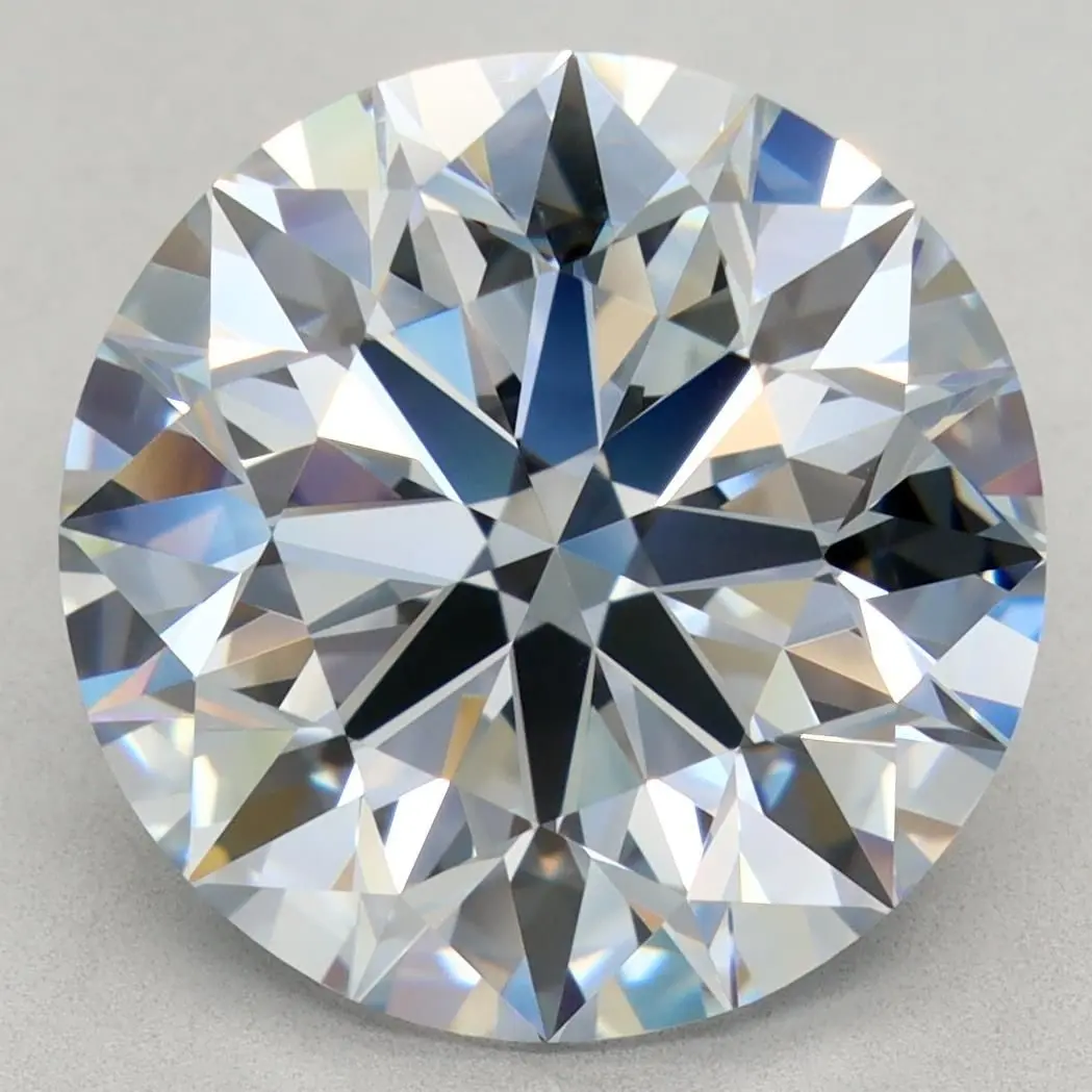 6.01 Carat Lab Grown Round Diamond