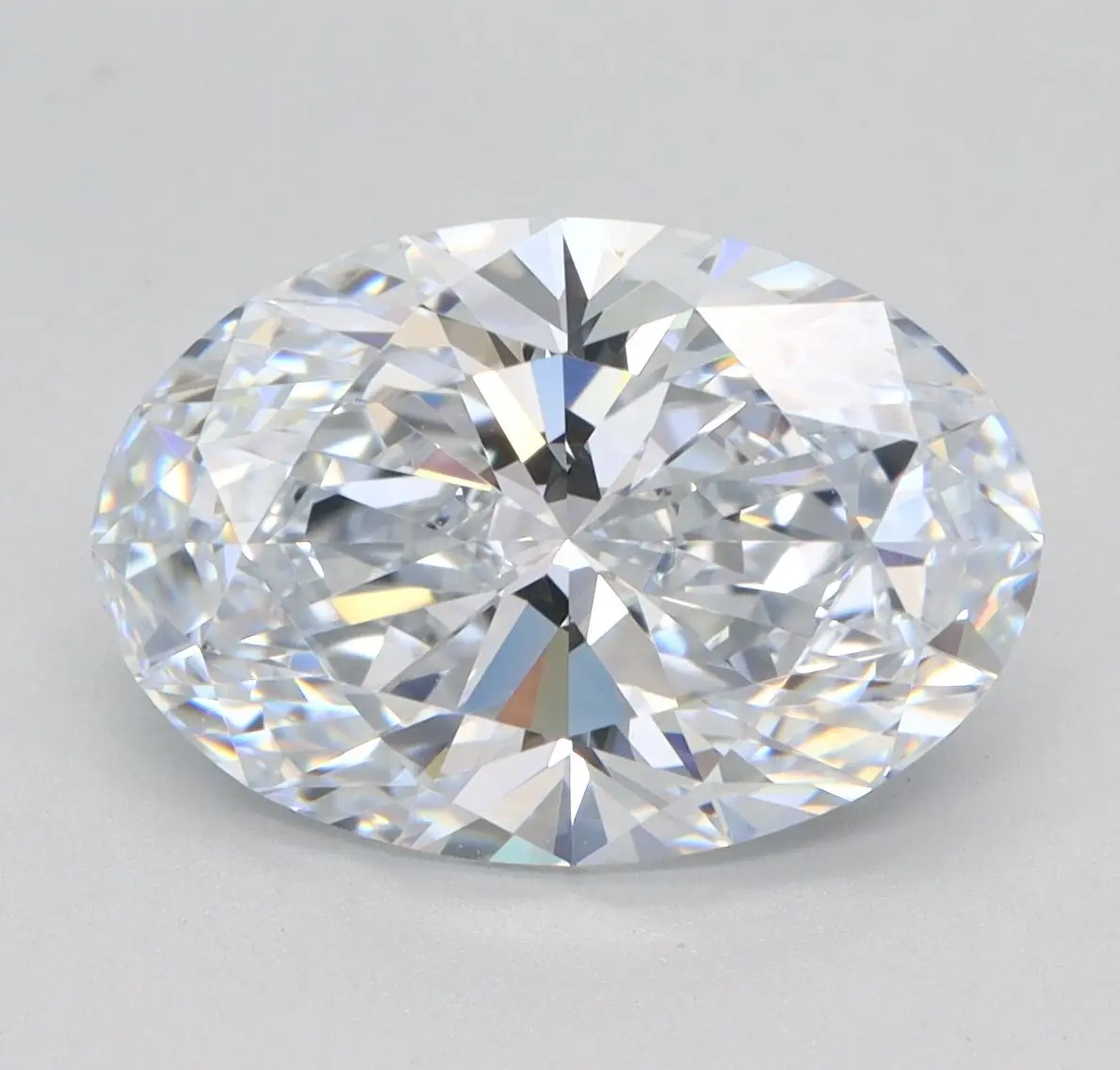 3.04 Carat Lab Grown Oval Diamond