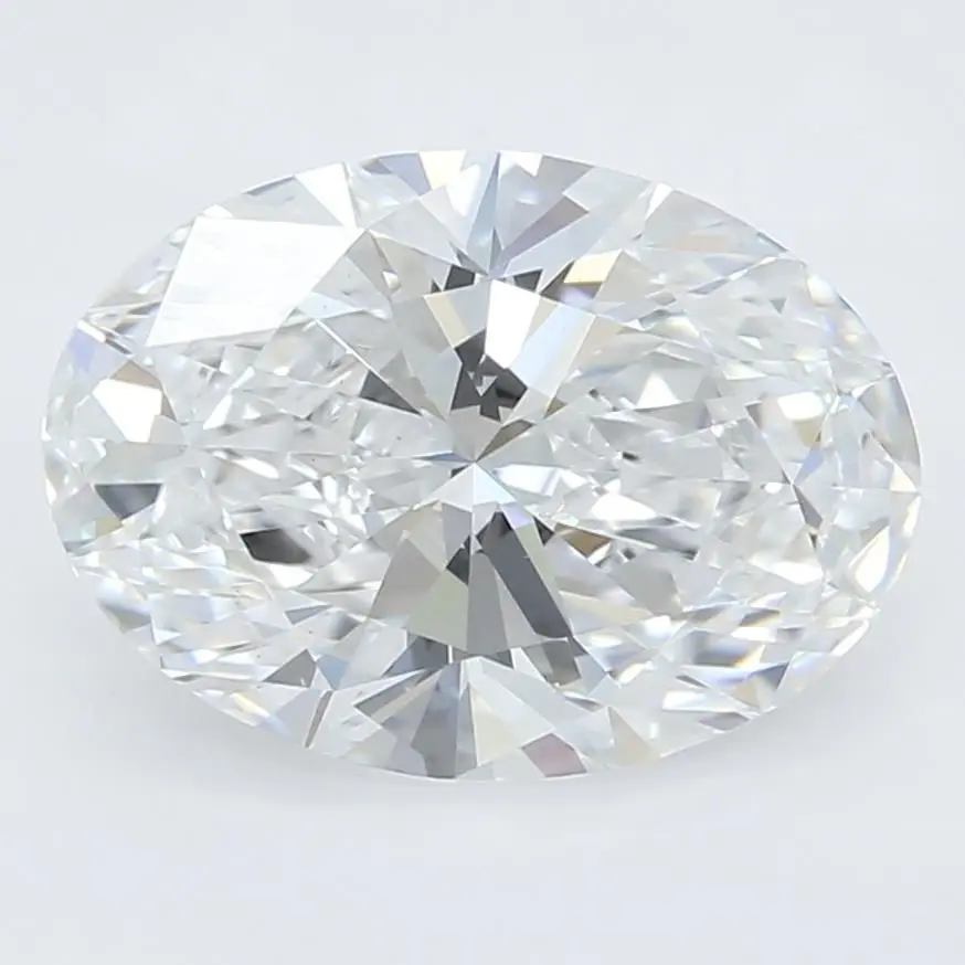 1.53 Carat Lab Grown Oval Diamond