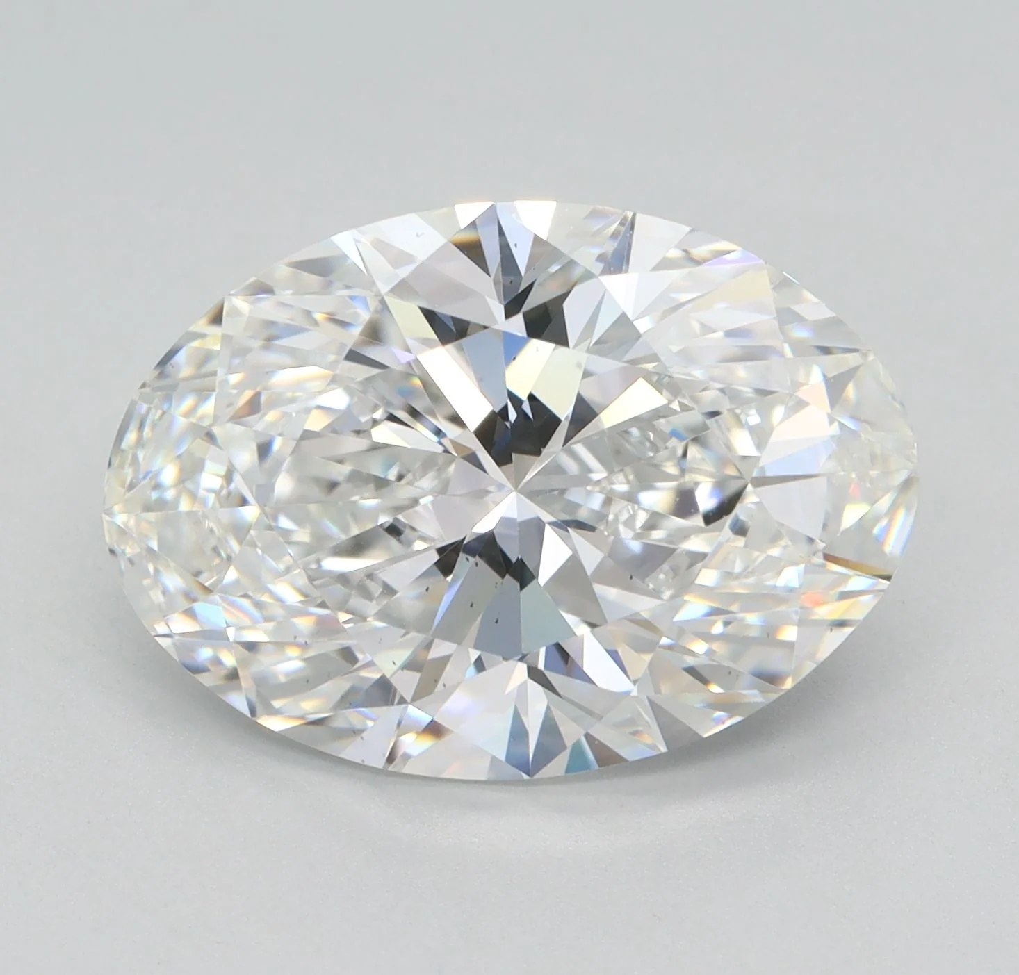 5.01 Carat Lab Grown Oval Diamond