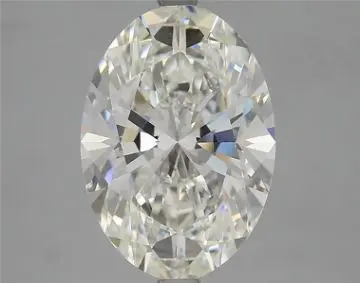 4.02 Carat Lab Grown Oval Diamond