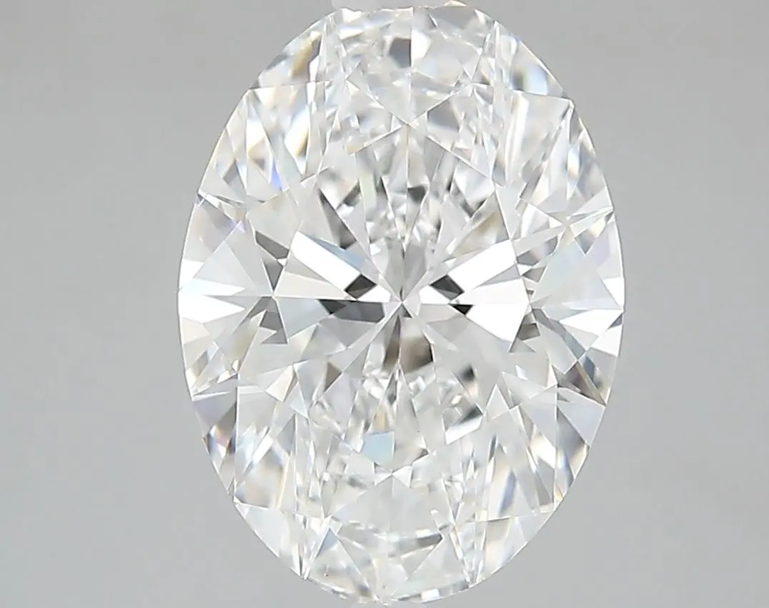 3.78 Carat Lab Grown Oval Diamond