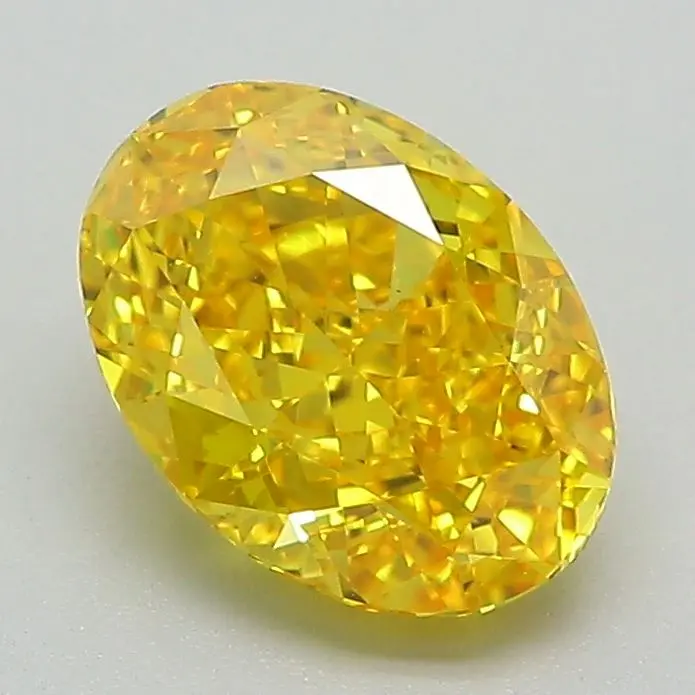 1.64 Carat Lab Grown Oval Diamond