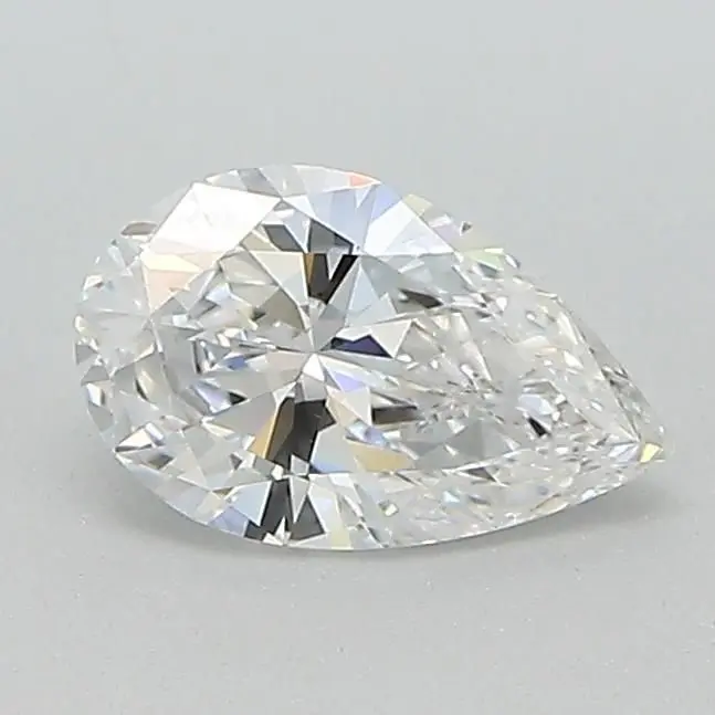 0.58 Carat Lab Grown Pear Diamond