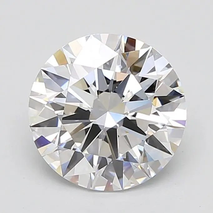 4.07 Carat Lab Grown Round Diamond