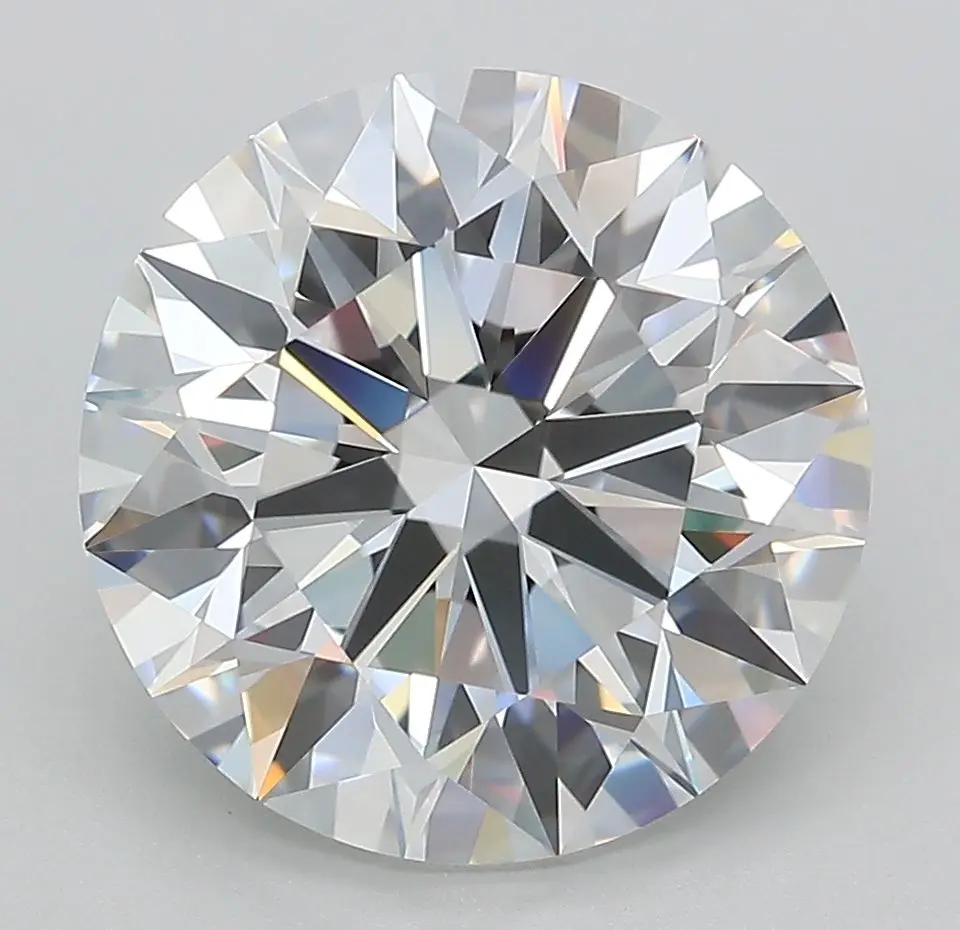 5.19 Carat Lab Grown Round Diamond