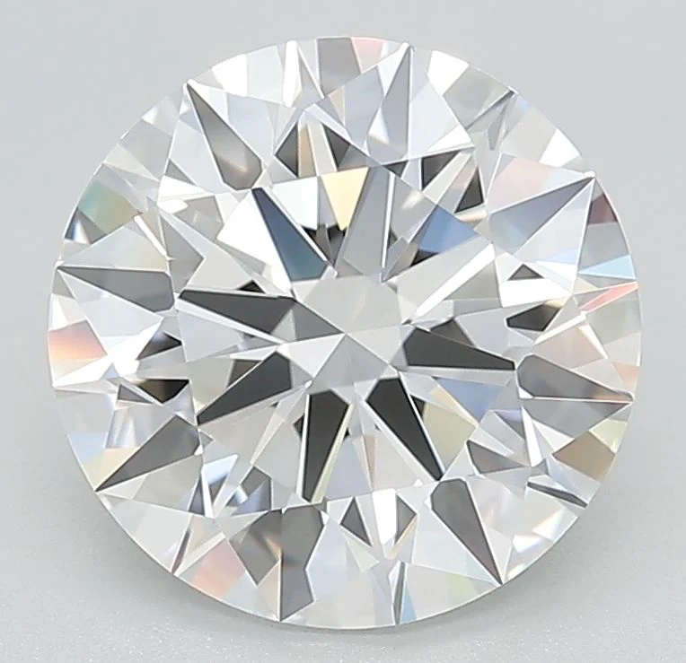 3.51 Carat Lab Grown Round Diamond