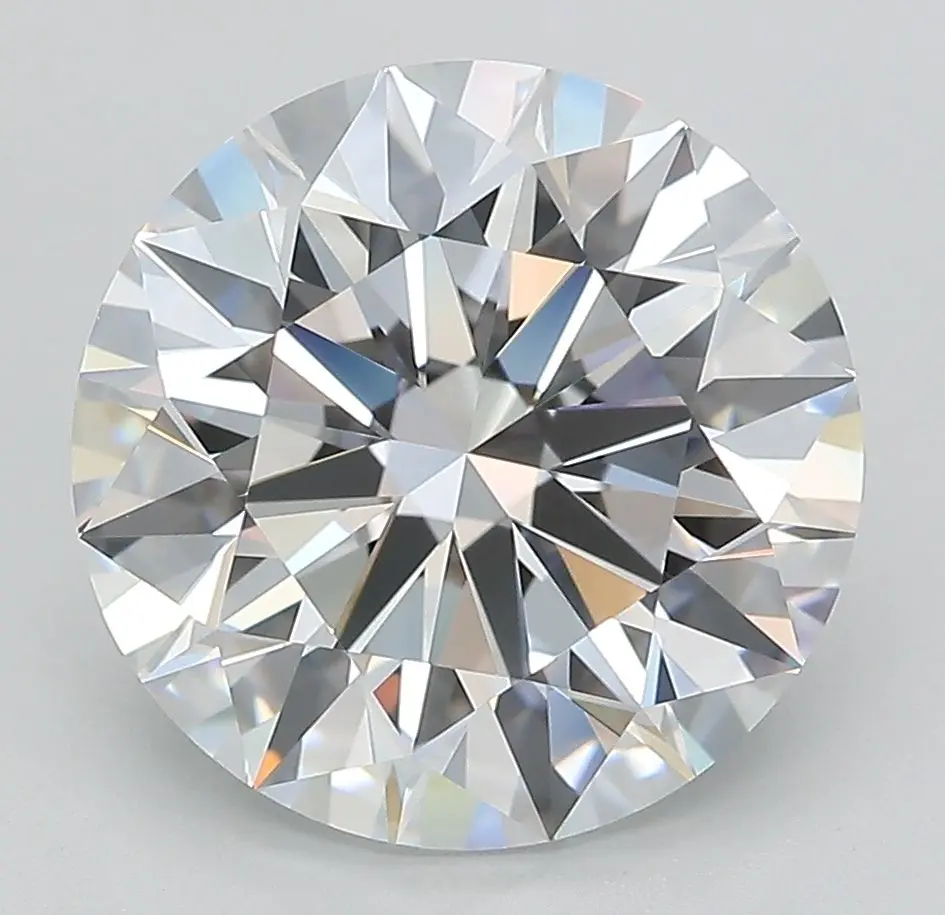 5.12 Carat Lab Grown Round Diamond