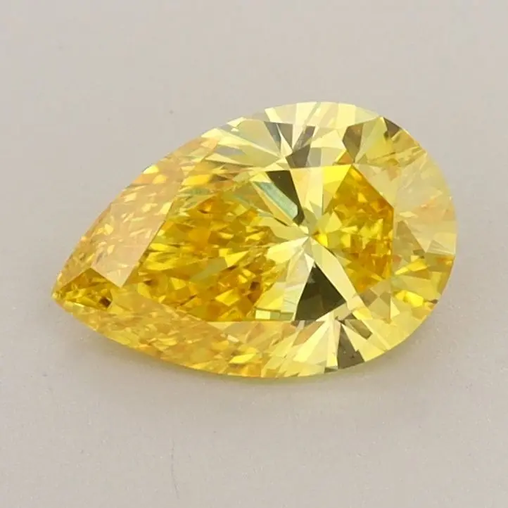 0.69 Carat Lab Grown Pear Diamond