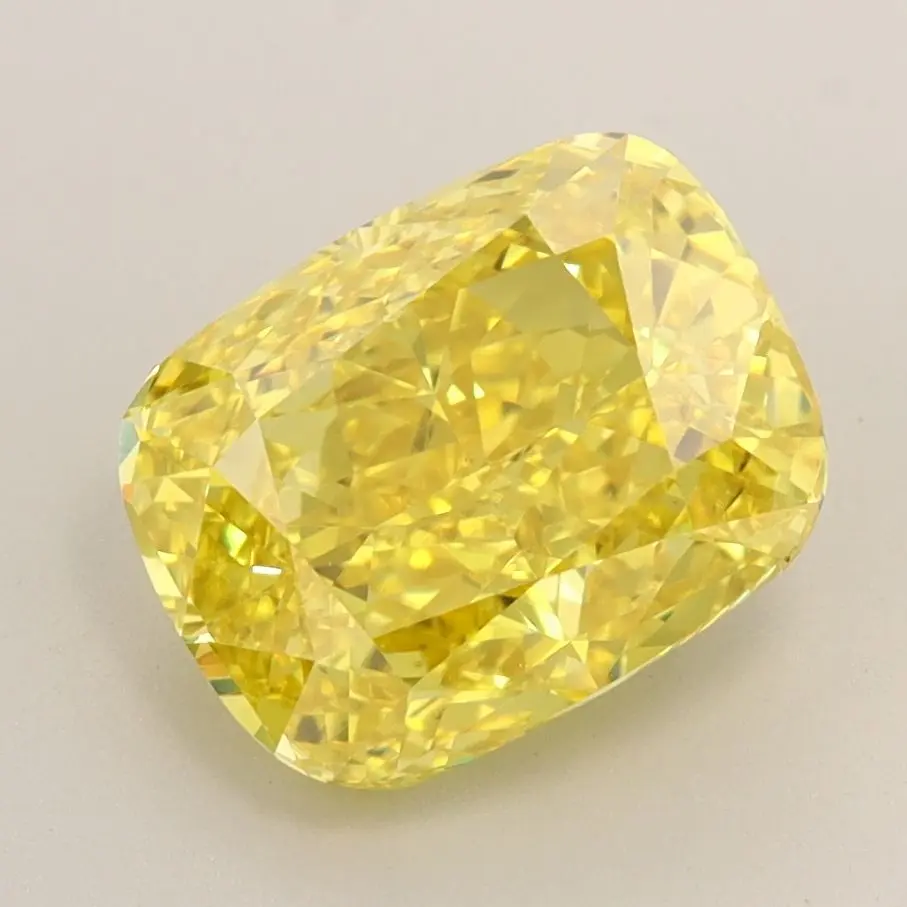 3.21 Carat Lab Grown Elongated cushion Diamond