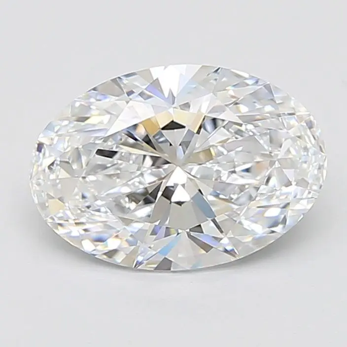 4.07 Carat Lab Grown Oval Diamond