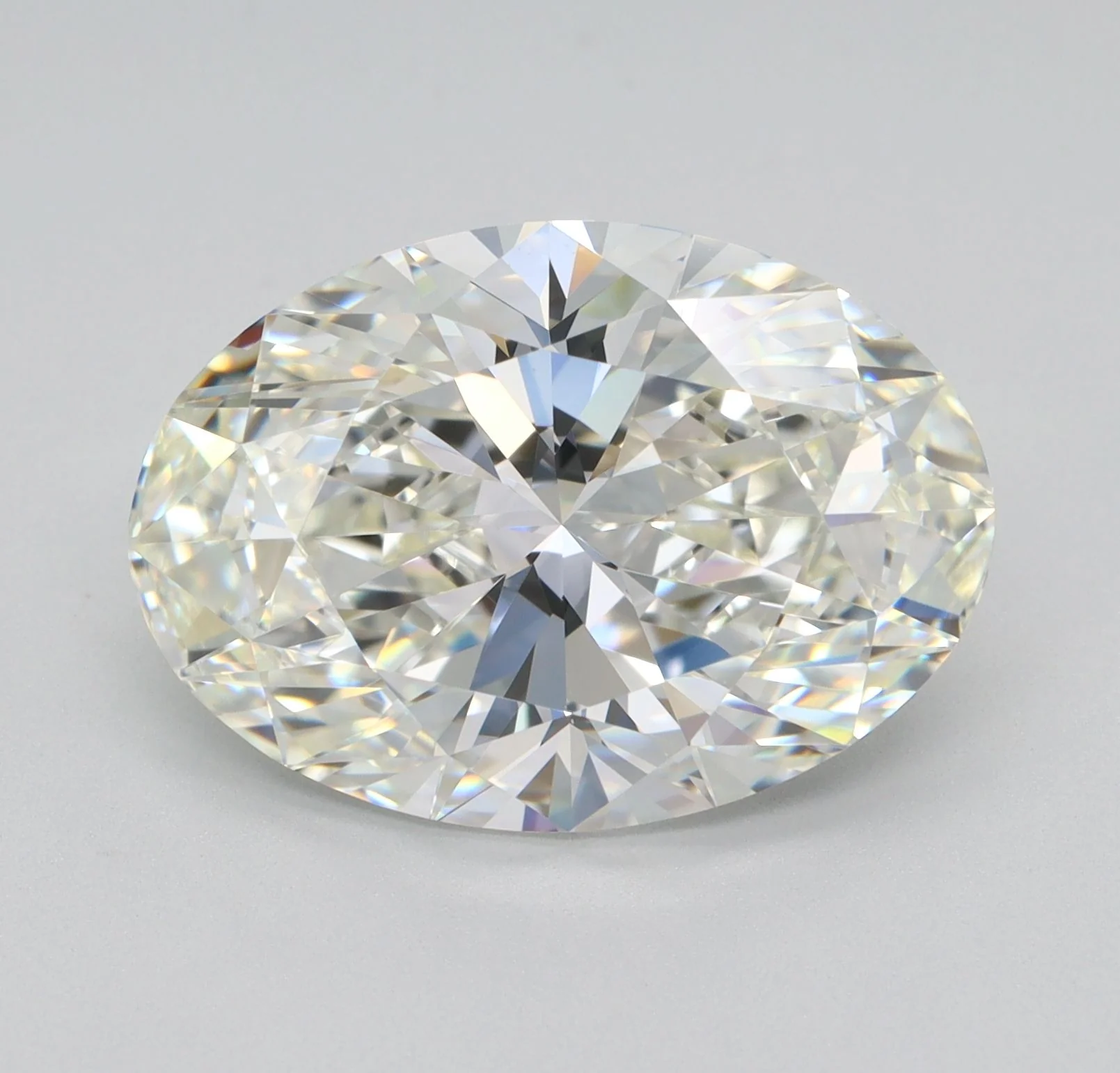 5.1 Carat Lab Grown Oval Diamond