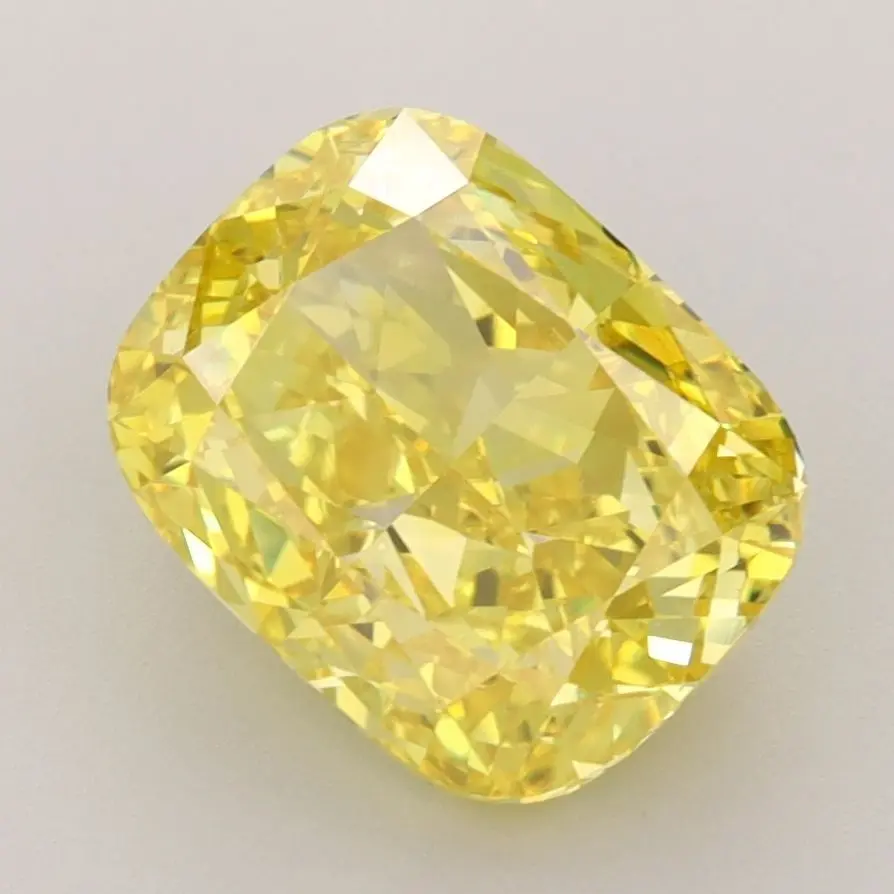 3.64 Carat Lab Grown Elongated cushion Diamond