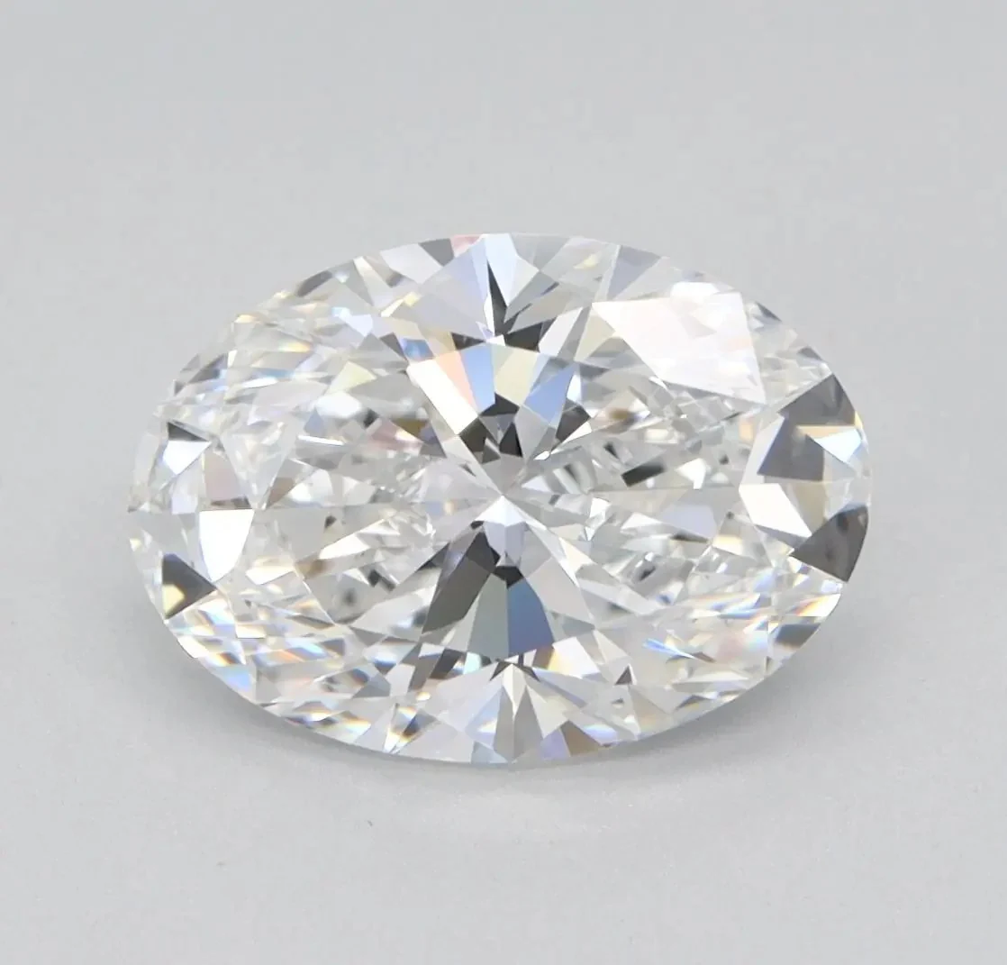 1.57 Carat Lab Grown Oval Diamond