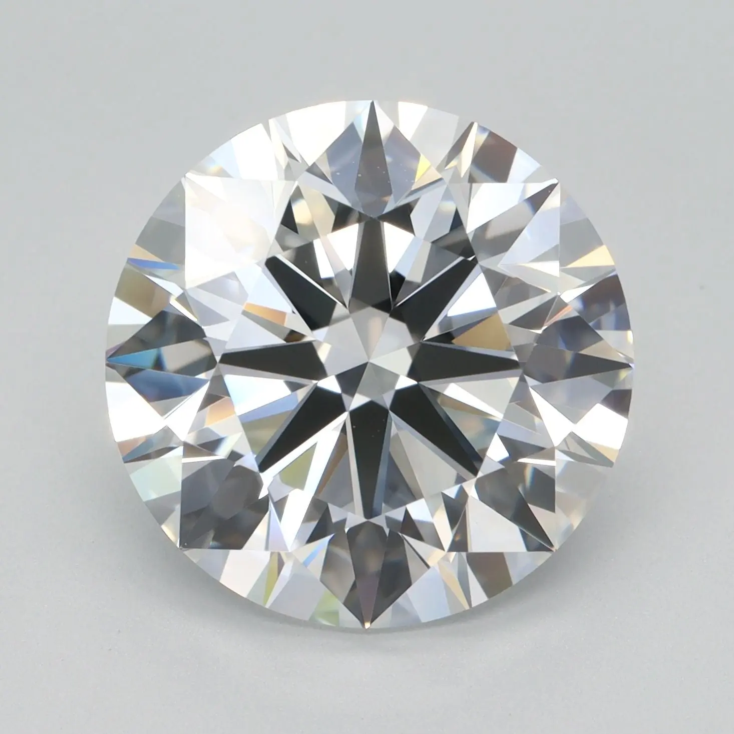 6.01 Carat Lab Grown Round Diamond