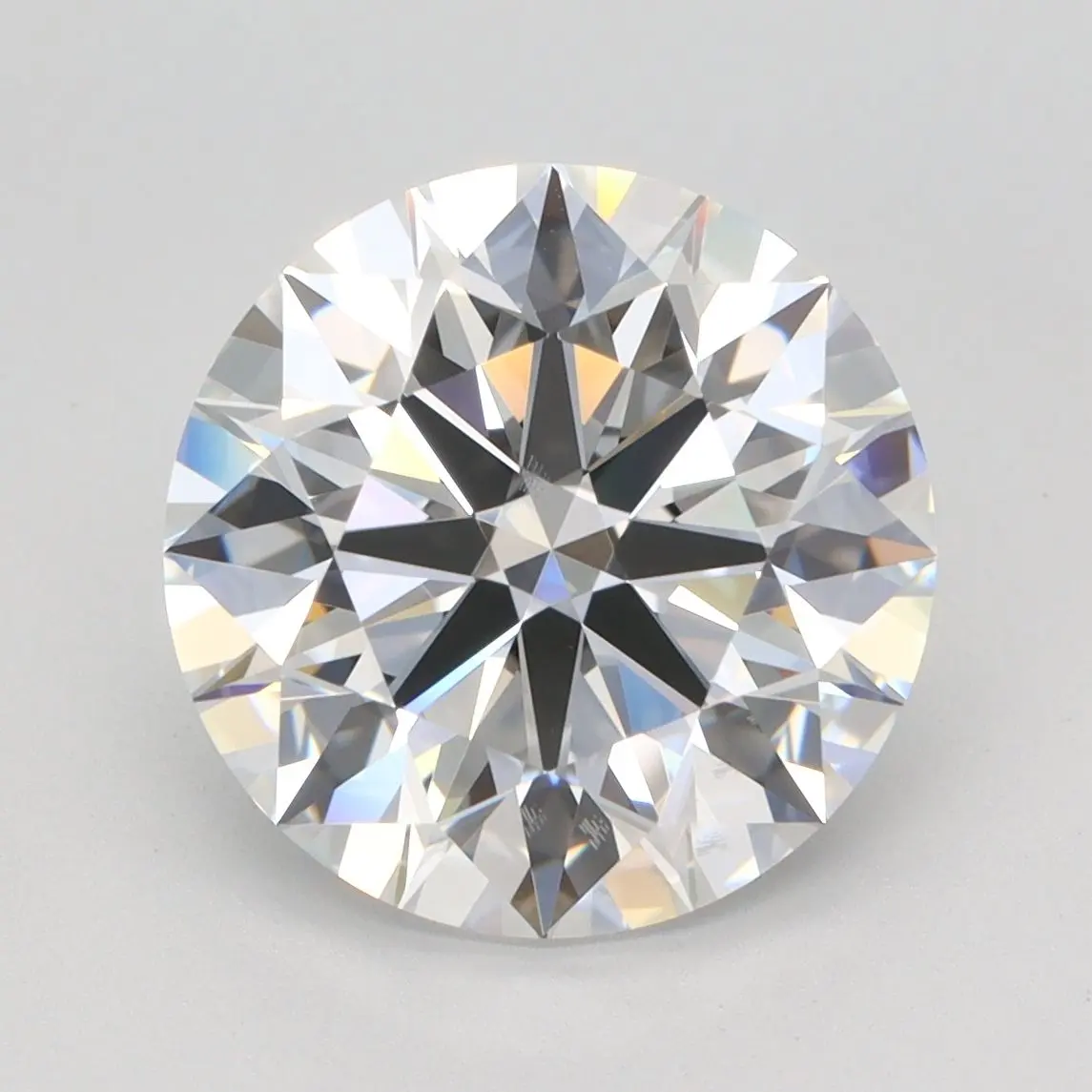 4.11 Carat Lab Grown Round Diamond