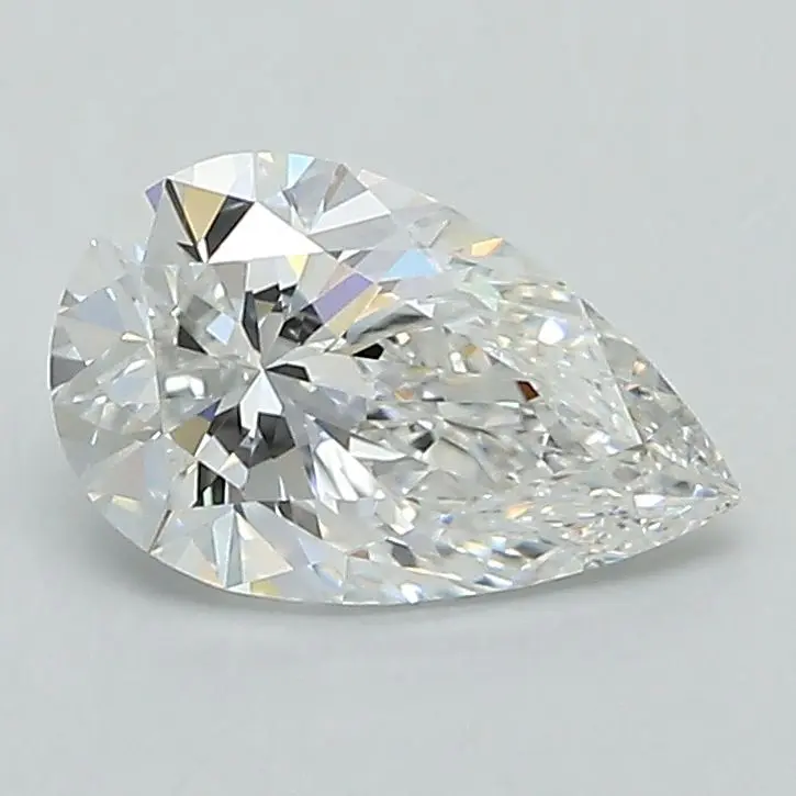 1.06 Carat Lab Grown Pear Diamond