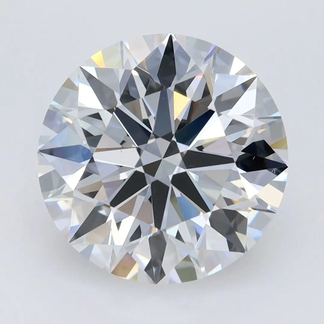 4.43 Carat Lab Grown Round Diamond