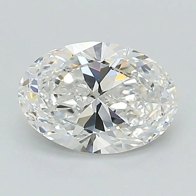 0.9 Carat Lab Grown Oval Diamond
