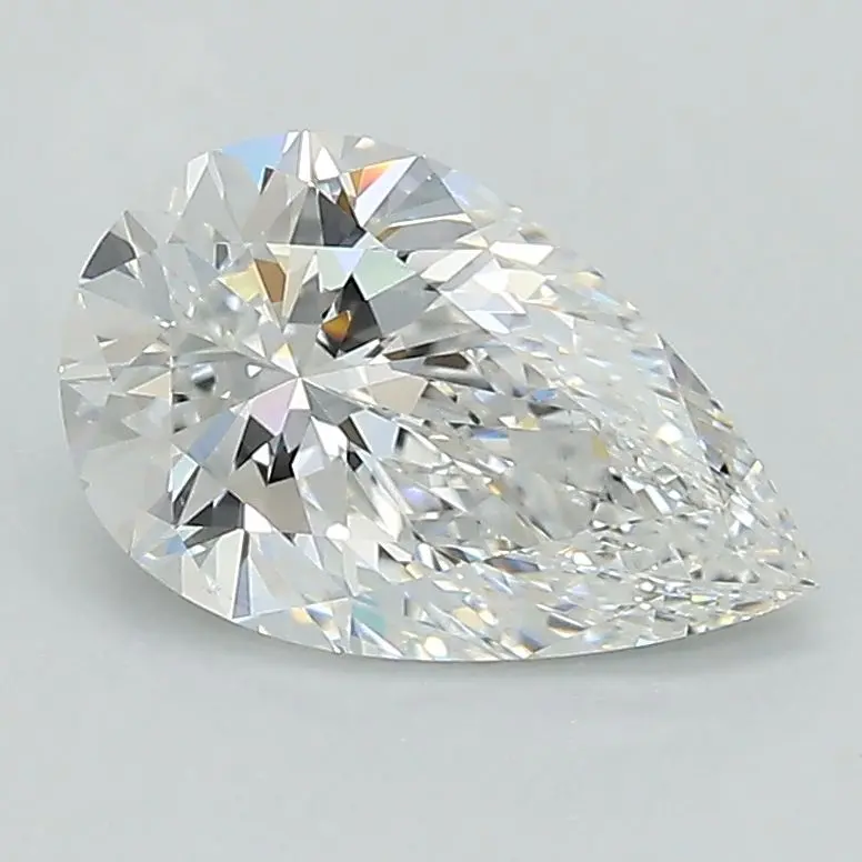 1.51 Carat Lab Grown Pear Diamond