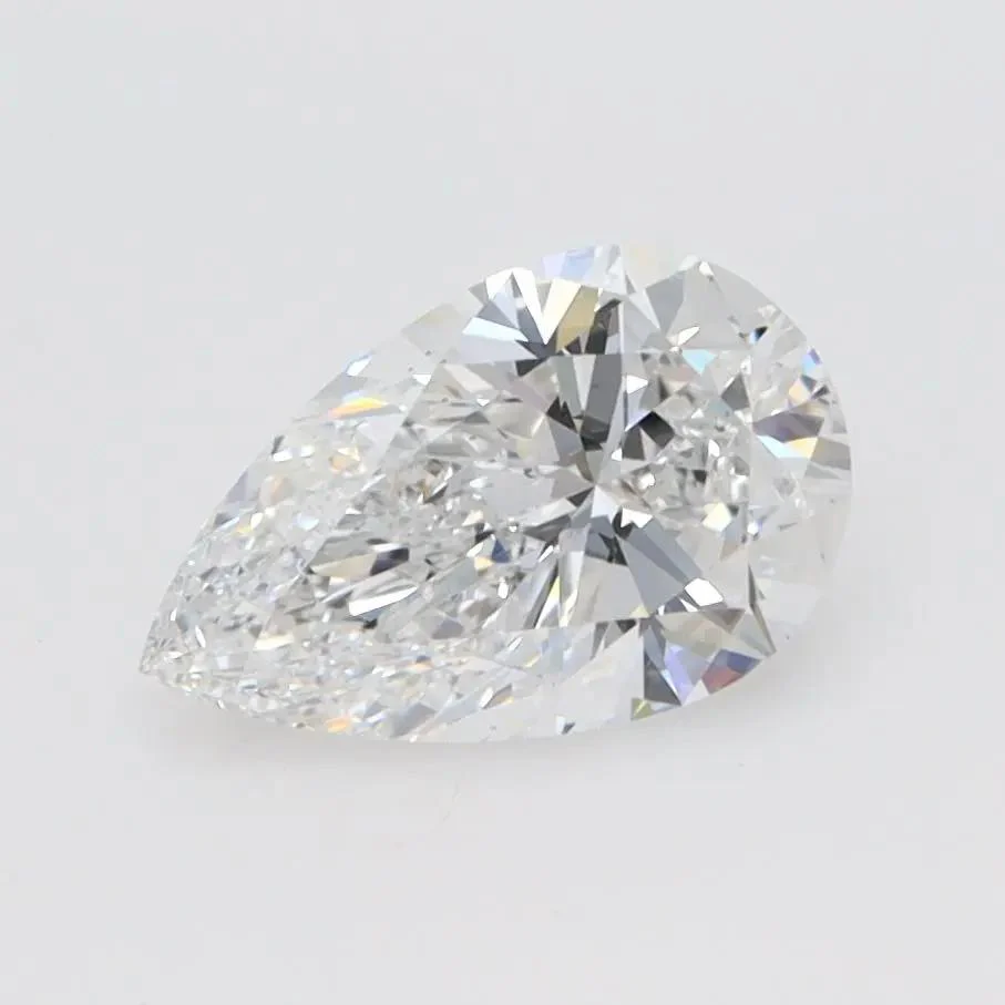 1 Carat Lab Grown Pear Diamond