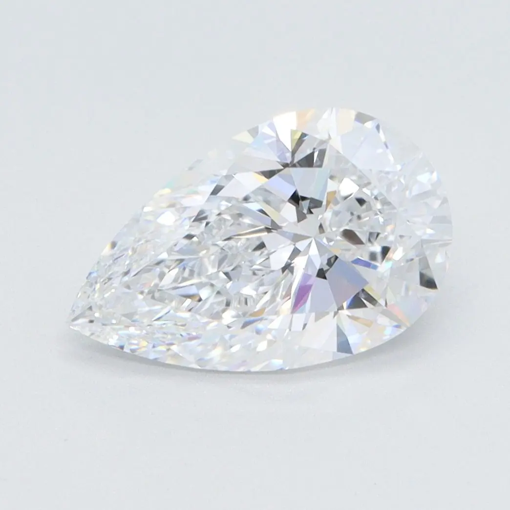 2.01 Carat Lab Grown Pear Diamond
