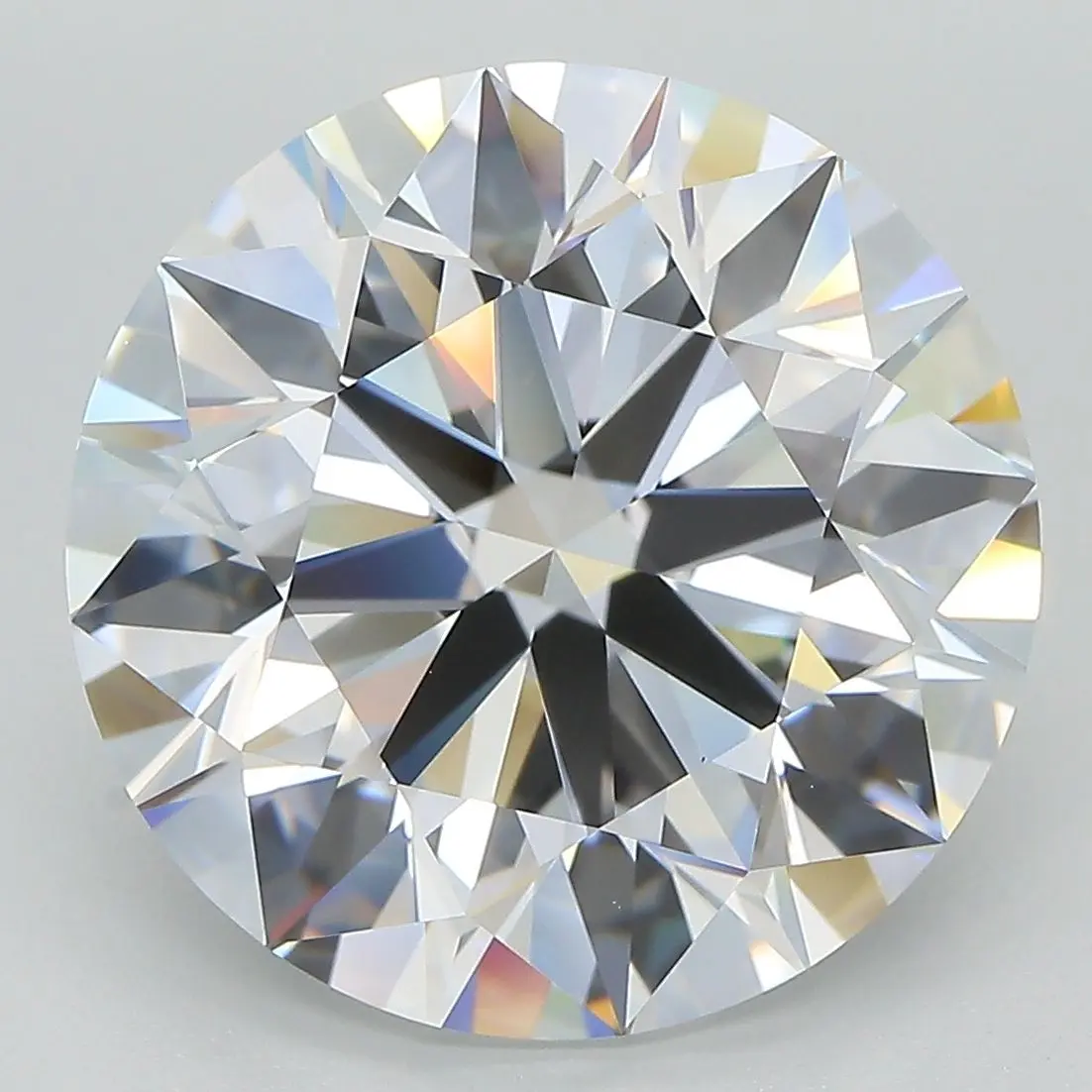9.22 Carat Lab Grown Round Diamond