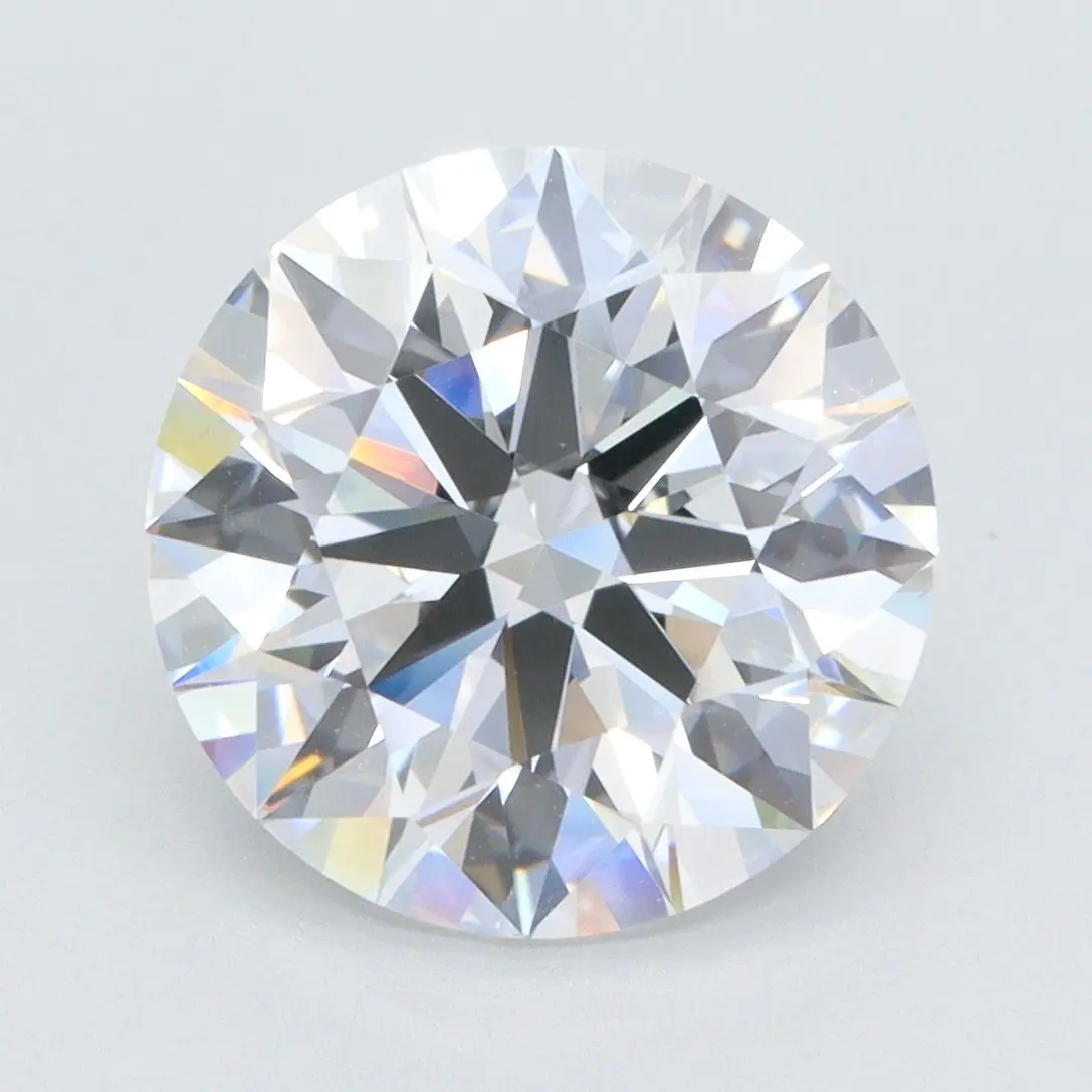 4.06 Carat Lab Grown Round Diamond