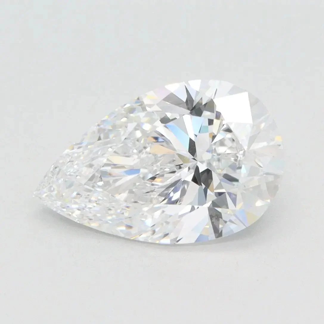 2.01 Carat Lab Grown Pear Diamond