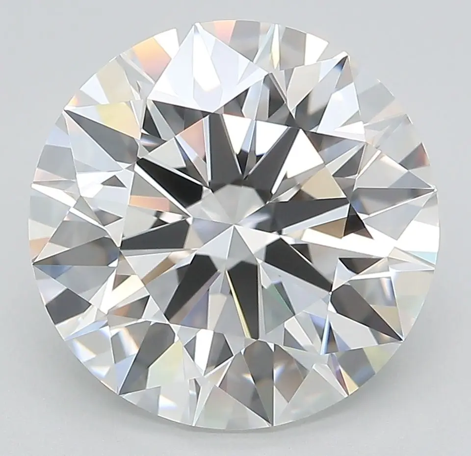 6.01 Carat Lab Grown Round Diamond