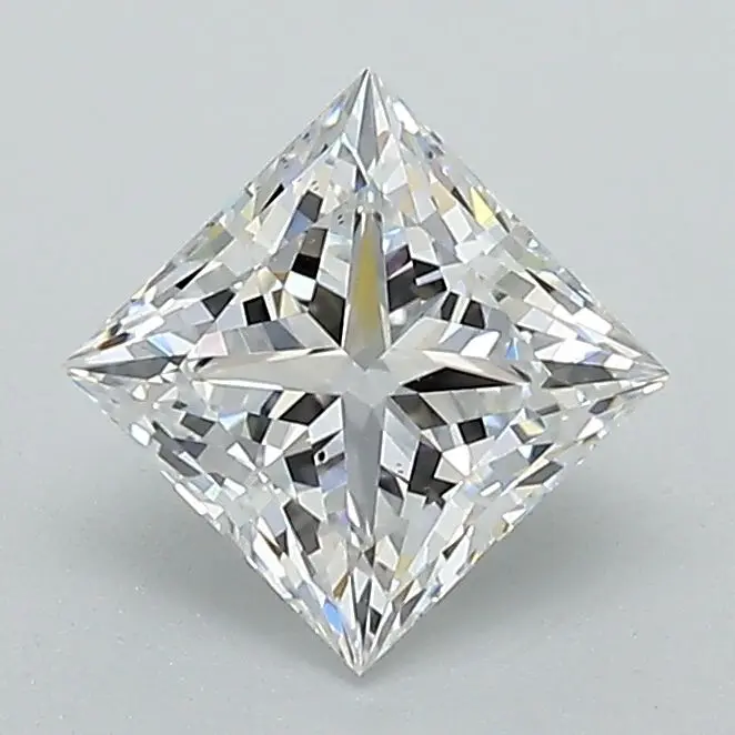 1.06 Carat Lab Grown Princess Diamond