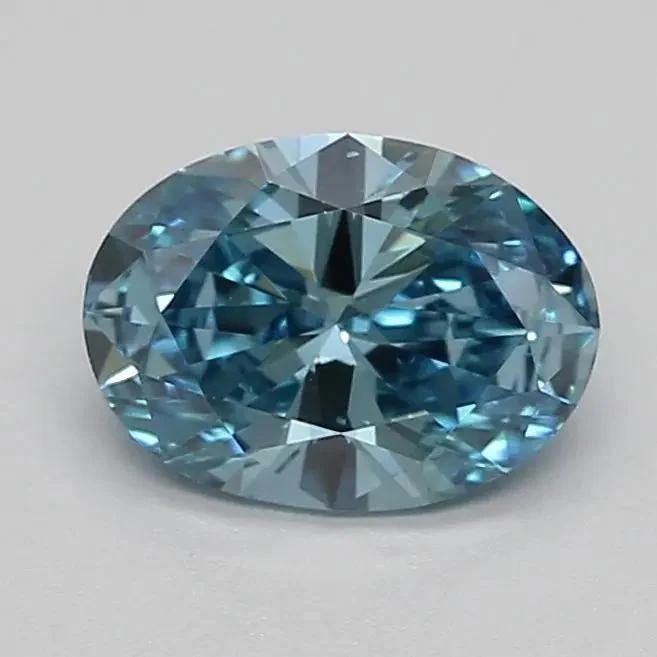 0.89 Carat Lab Grown Oval Diamond