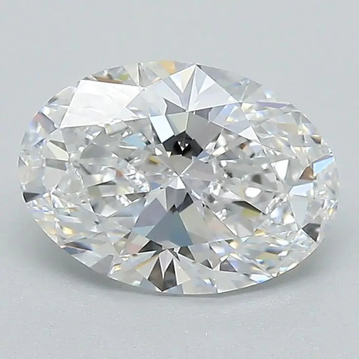 1.58 Carat Lab Grown Oval Diamond