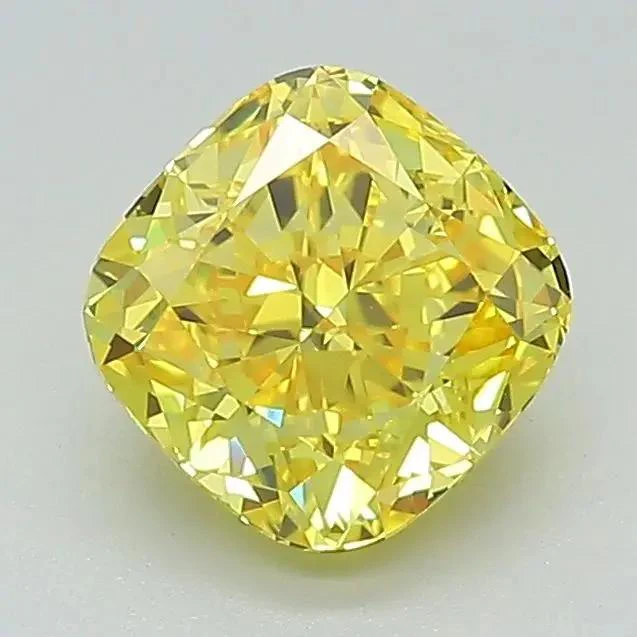 1.51 Carat Lab Grown Cushion Diamond