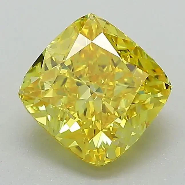 1.55 Carat Lab Grown Cushion Diamond