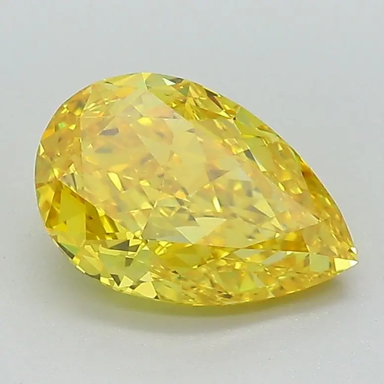 1.76 Carat Lab Grown Pear Diamond