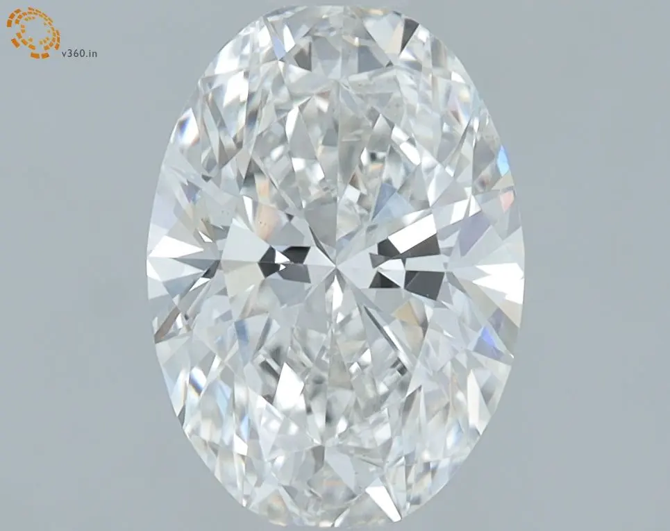 1.11 Carat Lab Grown Oval Diamond