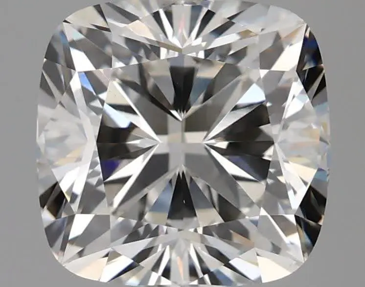 2.84 Carat Lab Grown Cushion Diamond
