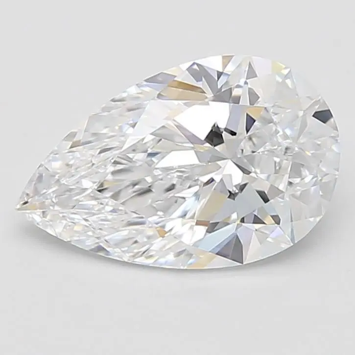 1.61 Carat Lab Grown Pear Diamond