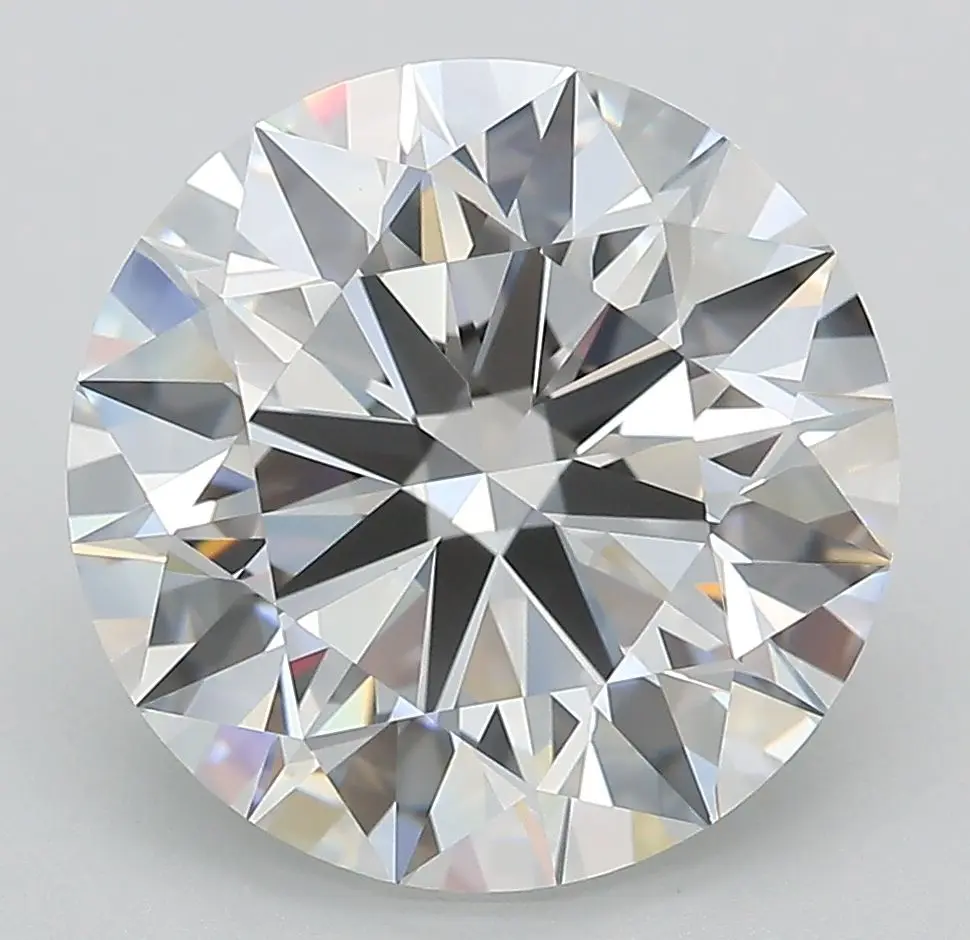 5.94 Carat Lab Grown Round Diamond
