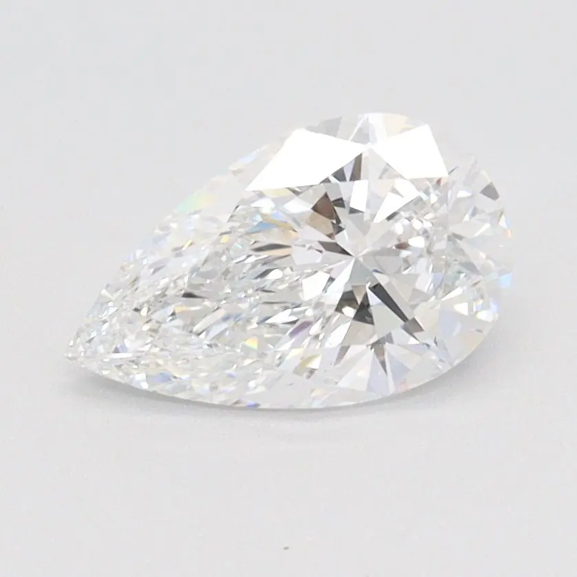 1.02 Carat Lab Grown Pear Diamond