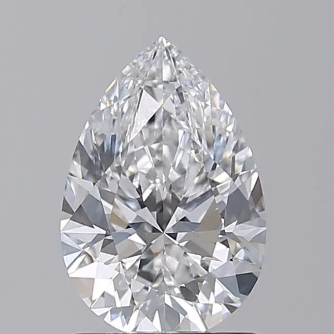 1.51 Carat Lab Grown Pear Diamond