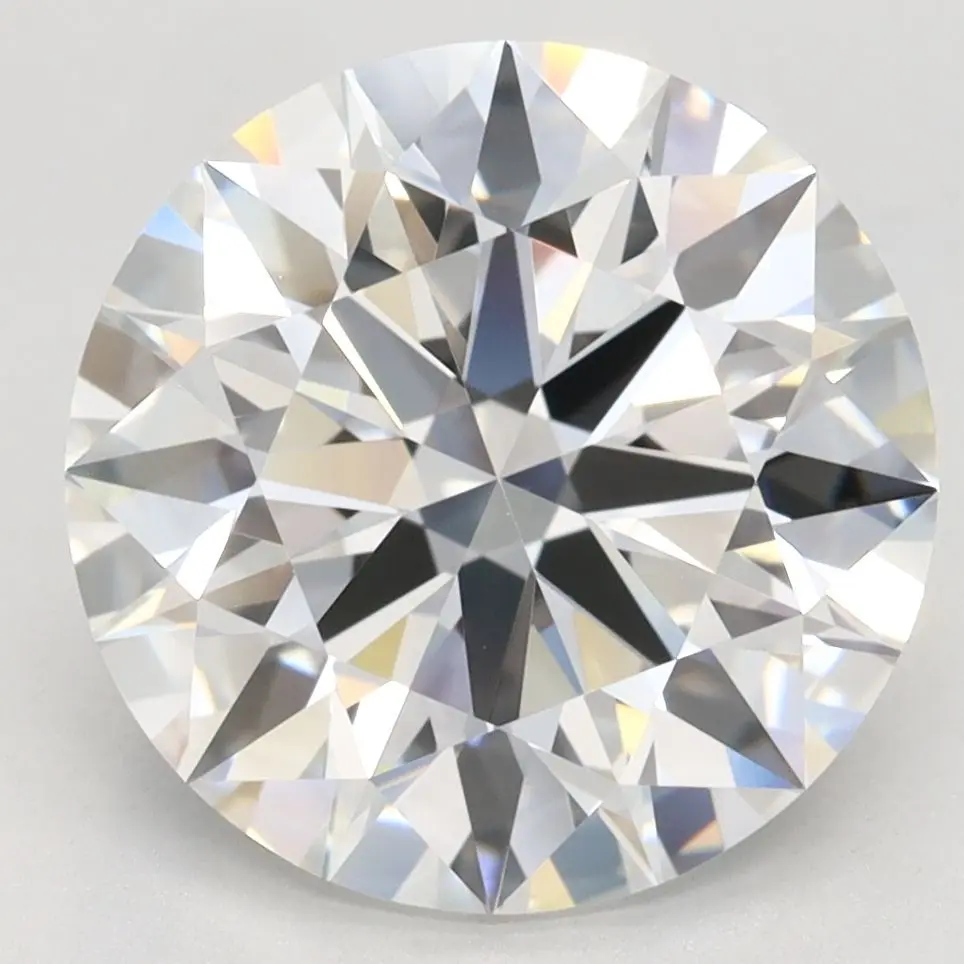 4.19 Carat Lab Grown Round Diamond