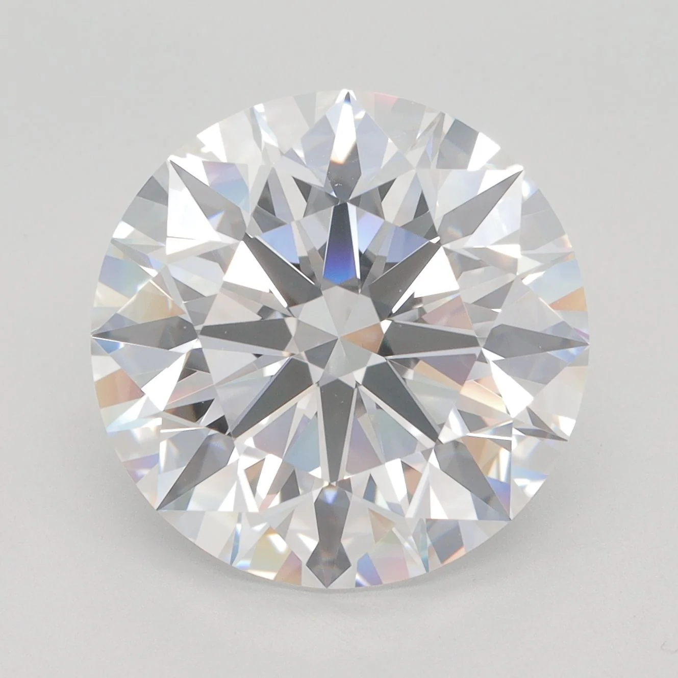 8.03 Carat Lab Grown Round Diamond