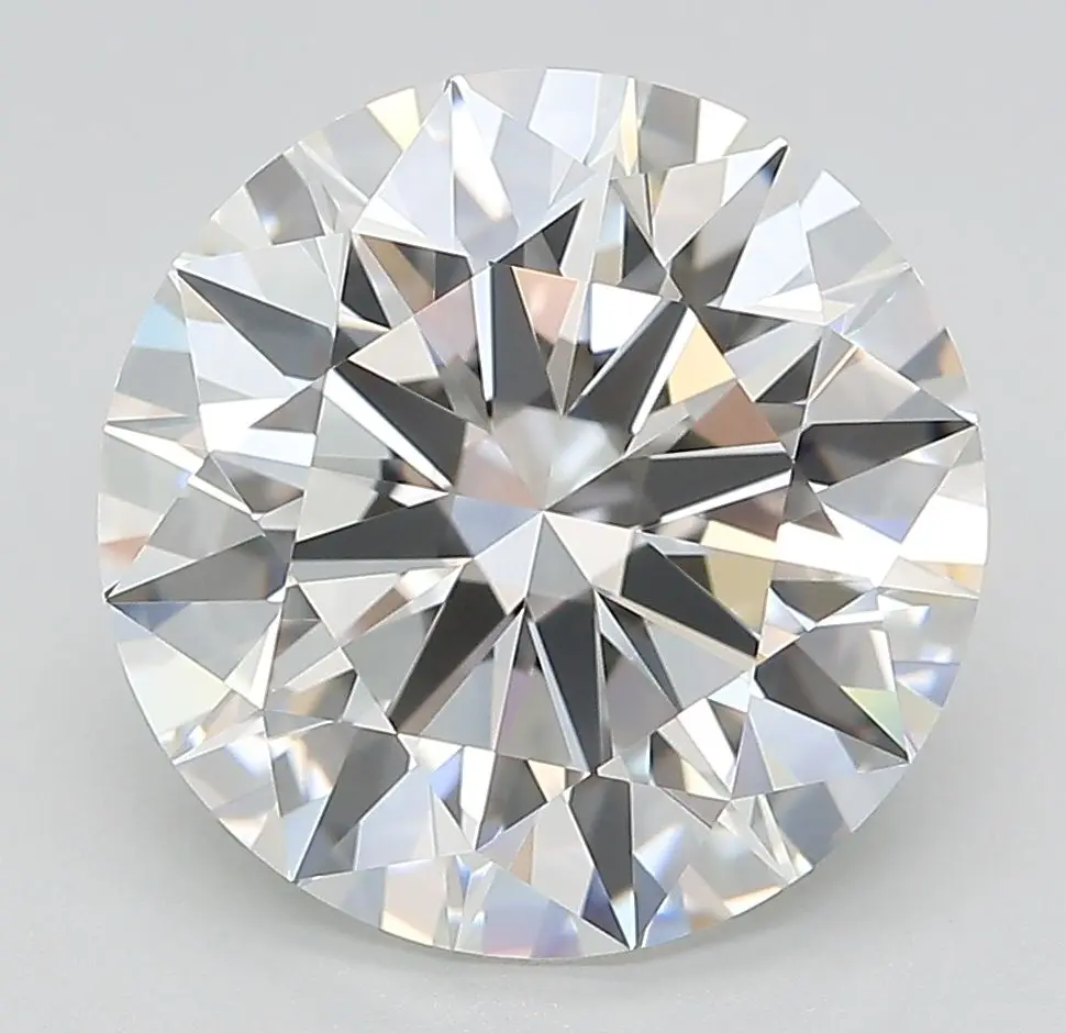5.36 Carat Lab Grown Round Diamond