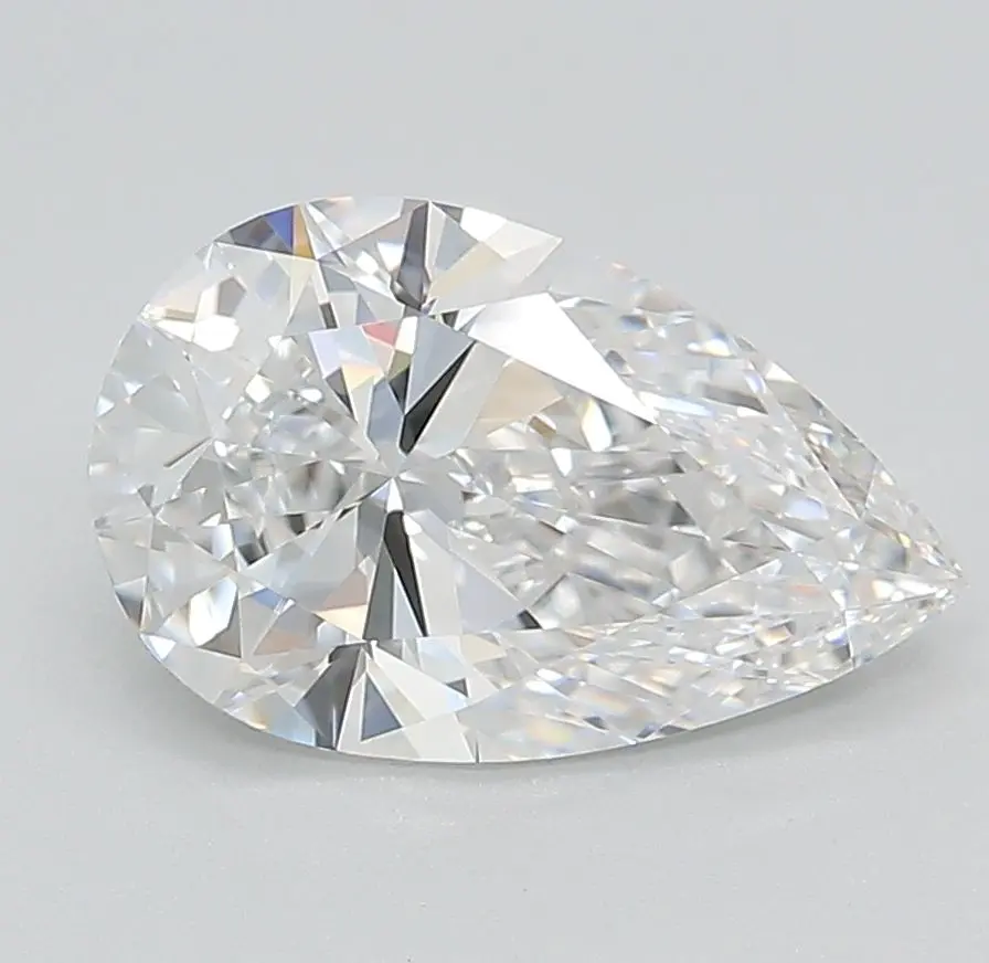 2 Carat Lab Grown Pear Diamond