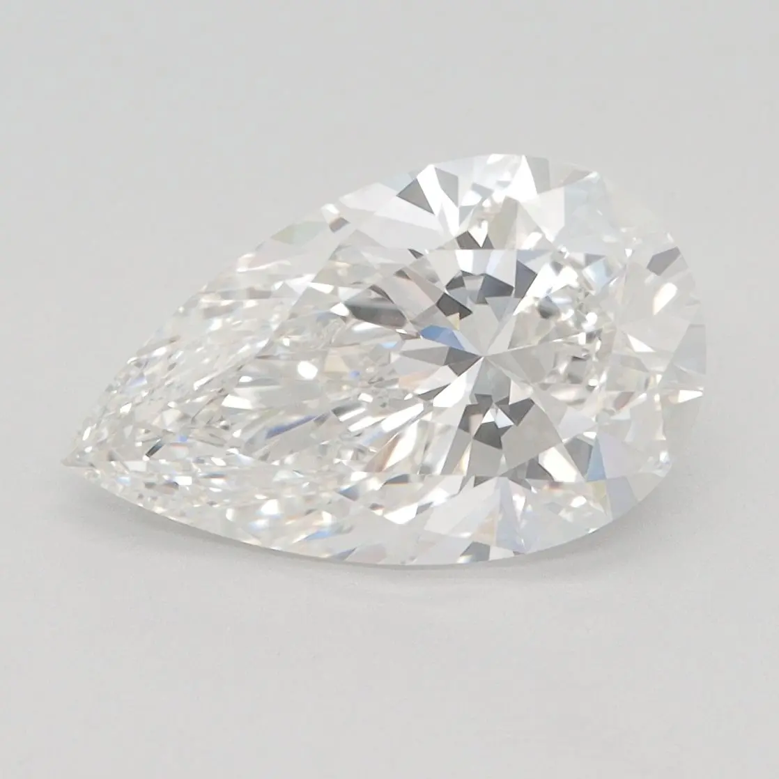 2.65 Carat Lab Grown Pear Diamond